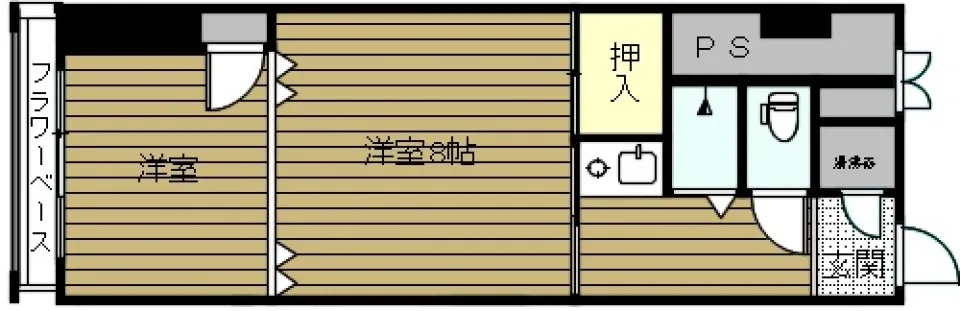 ヴィラ白浜壱番館 4階 280万円