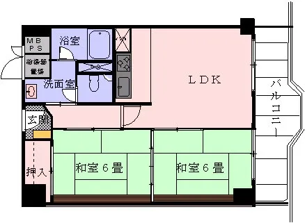 ルネ白浜 6階 250万円