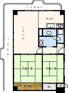 ルネ白浜 3階 180万円